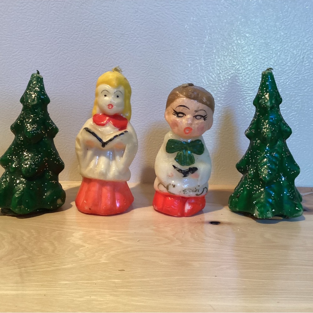 Vintage Lot of 1950’s Gurley Christmas Candles